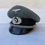 Heer casquette officier Transport drap feldgrau 