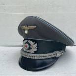 Heer casquette officier transport gabardine feldgrau 