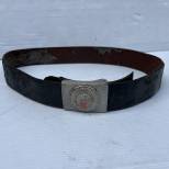 Heer ceinturon troupe Mdle 1936 Défilé/sortie et cuir verni noir 