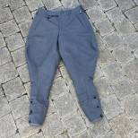 Heer culotte officier gabardine grise 'Stein Grau'