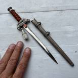 Heer Dague Miniature Mdle 1935 et dragonne 