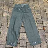 Heer Pantalon droit  Troupe Mdle 1943 Treillis vert 