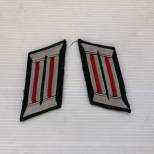 Heer pattes de col officier Artillerie 