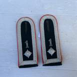 Heer Pattes d'épaules Mdle 1936 S/Officier artillerie 