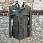 Heer Veste de combat Mdle 1943 Officier Transmission 