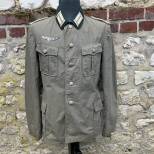 Heer veste d'été Mdle 1935 officier infanterie toile feldgrau 
