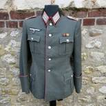 Heer Veste Mdle 1935 Passepoilée Officier Panzer 