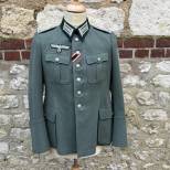 Heer veste Mdle 1936 officier administration gabardine feldgrau 