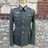 Heer Veste Mdle 1936 Officier Artillerie , gabardine feldgrau 