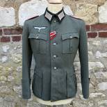 Heer veste Mdle 1936 Officier artillerie Gabardine feldgrau 