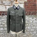 Heer Veste Mdle 1941 Aumonier 'HeeresPfarrer' Drap feldgrau 
