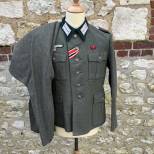 Heer Veste  Mdle 1941 et culotte officier Infanterie 