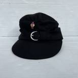 HJ Casquette hiver Jeunesse Hitlérienne drap noir 