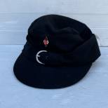 HJ Casquette hiver Mdle 1934 Jeunesse Hitlérienne drap noir 