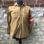 HJ Chemise Jeunesse Hitlérienne Bann 745 et brassard 
