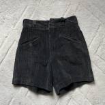HJ Short Velours noir Jeunesse Hitlérienne 