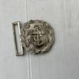 KM Boucle ronde Argentée officier administration 