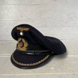 KM Casquette Officier subalterne coiffe bleu