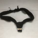 KM Cravate Matelot Soie Noire 