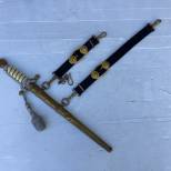 KM Dague officier Mdle 1938 , dragonne et bélières 