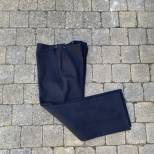 KM Pantalon droit à pont matelot drap bleu 