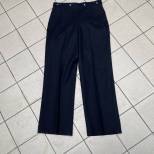 KM Pantalon droit à pont Matelot drap bleu nuit 