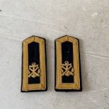 KM Pattes d'épaules S/Officier Navigant Artilleur