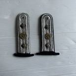 KM Pattes épaules officier mécanicien 