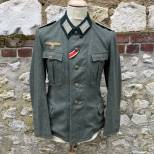 KM Veste officier Artillerie cotière drap feldgrau 