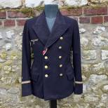 KM Veston officier navigant drap bleu nuit 