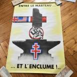 Libération Affiche de propagande Alliés 