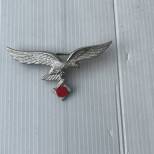 LW Aigle de poitrine Métallique officier 