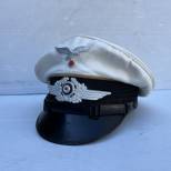 LW Casquette s/officier transmission coiffe blanche 