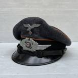 LW Casquette S/Officier Transmission drap gris bleu 
