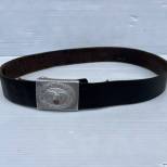 LW Ceinturon troupe Boucle alu Mdle 1935 cuir marron foncé 