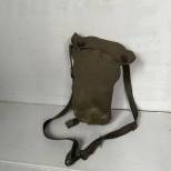 LW Housse Masque de protection Chasseur parachutiste coton vert et sangles 