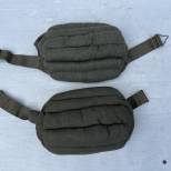 LW Paire de genouillères Chasseur Parachutiste coton vert 