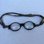 LW Paire de lunettes de vol anti éclats Verres translucides et sangle toile élastique 