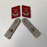 LW Pattes de col et d'épaules officier Artillerie 