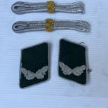 LW Pattes de col et épaules Officier Administration 