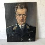 LW Peinture Portrait officier pilote 