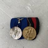 LW Ruban de médailles Service et Annexion
