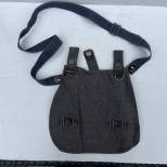 LW Sac à pain Mdle 1931 et sa sangle Toile gris bleu 