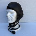 LW Serre Téte LKPW101 cuir marron fourré , écoueurs , micro cable et fiche 