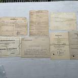 LW Trois Diplomes Artilleur  Flak Rgt 26 