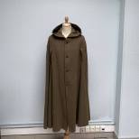 Manteau Capuchon Mdle 1935 drap kaki