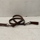 NSDAP Baudrier et passants Ceinturon cuir marron