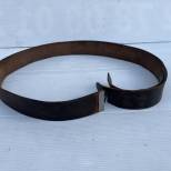 NSDAP Ceinturon troupe cuir noir 