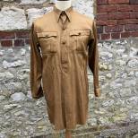 NSDAP Chemise en coton brun 