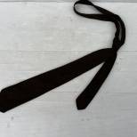 NSDAP Cravate coton marron foncé 